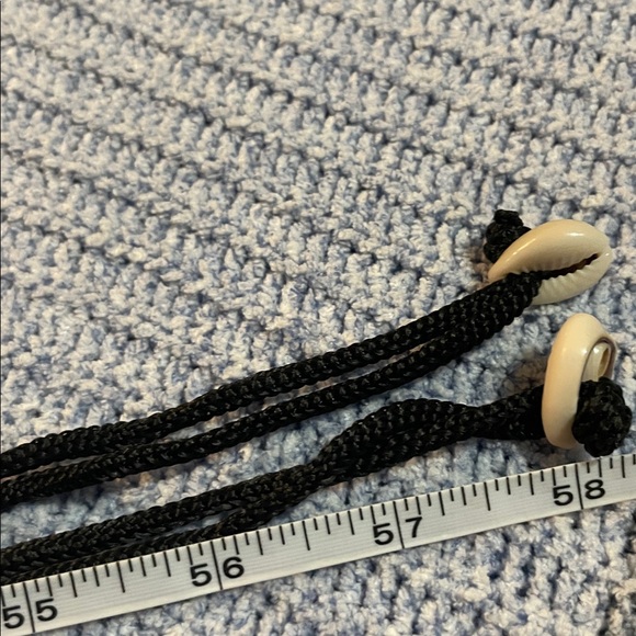 Pukka Shell Braided Tie Belt Y2K - Picture 6 of 7